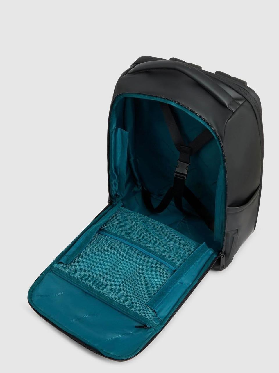 zaino viaggio gommato CA6631C2OW NERO PIQUADRO 