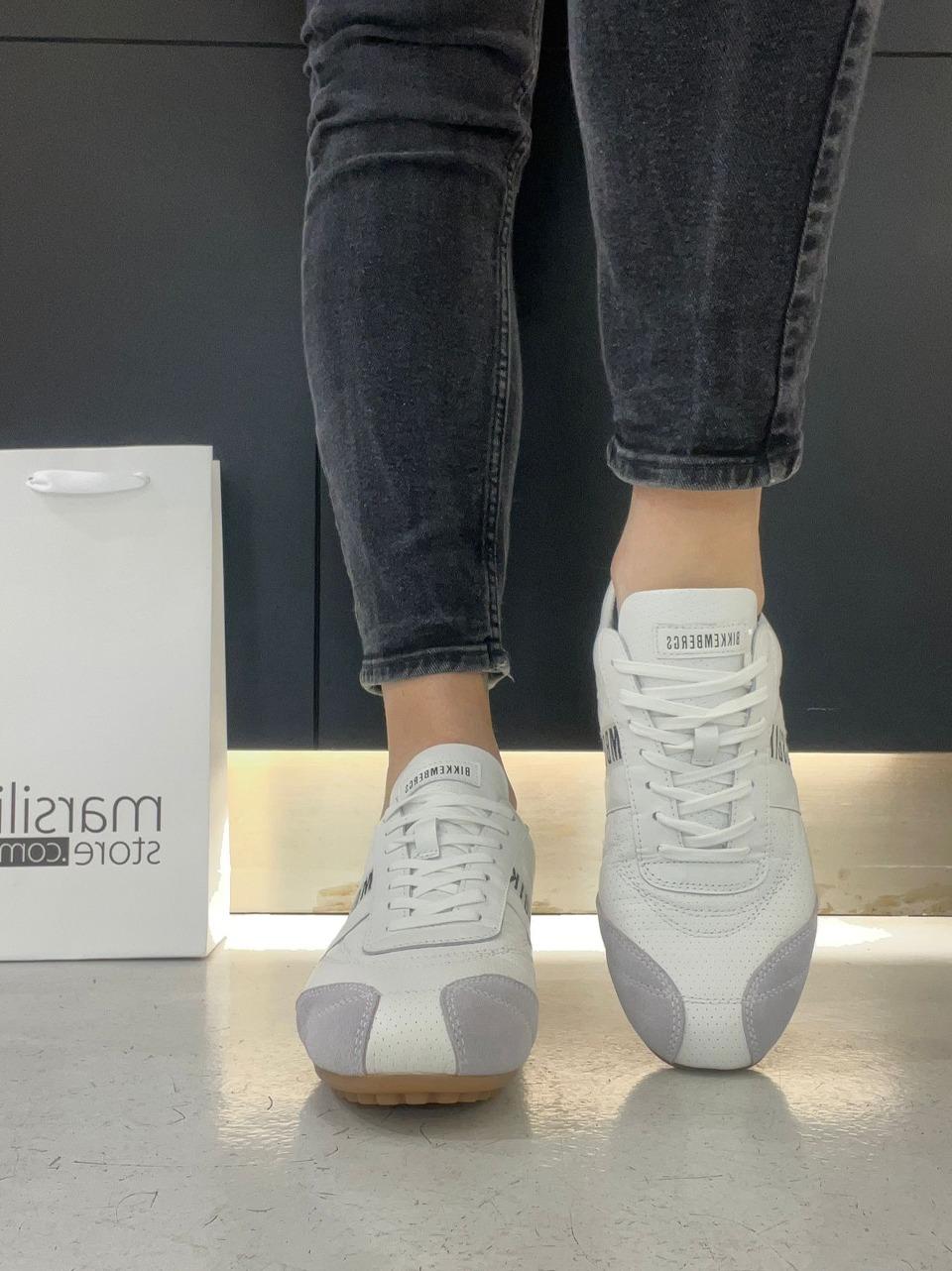 sneakers soccer 30606 ABIANCO BIKKEMBERGS 