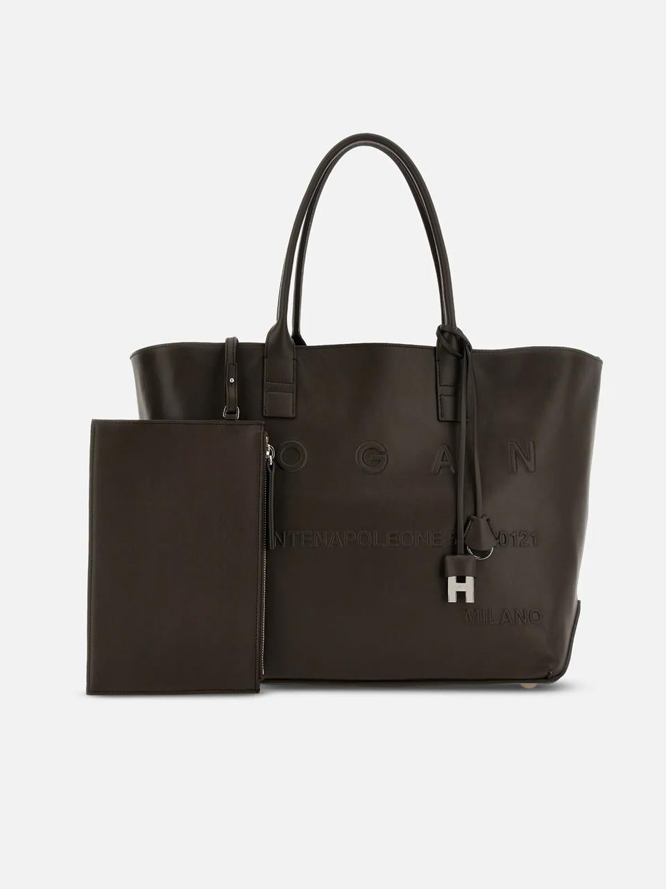 borsa address shopping KBW01TA0300TZPS808 PALISSANDRO HOGAN 