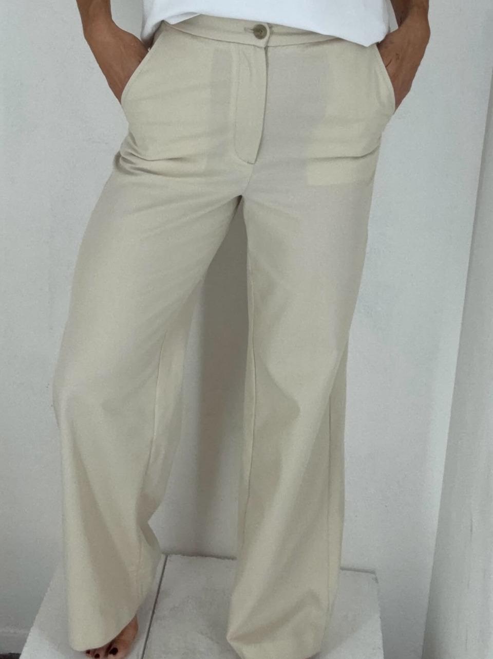pantalone gabardina crepe CHARM B DEPARTMENT FIVE 