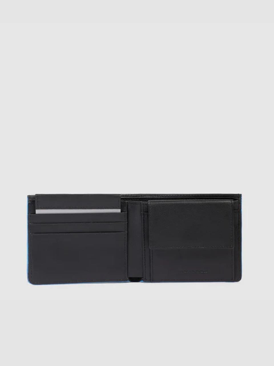 portafogli con portamonete piccolo PU4188S138 NERO PIQUADRO 