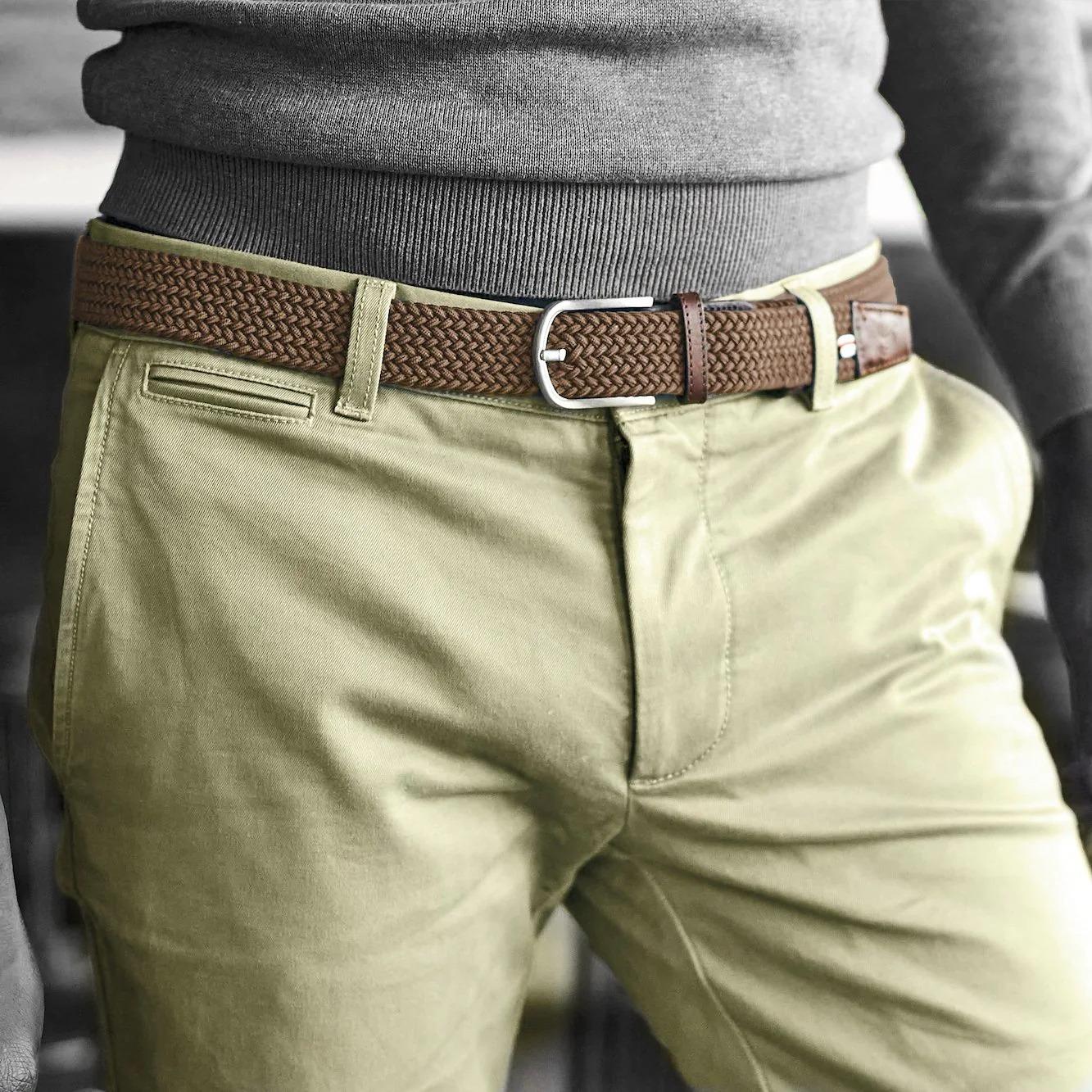 contura elasticizata intrecciata VERBIER TAUPE LA BOUCLE 