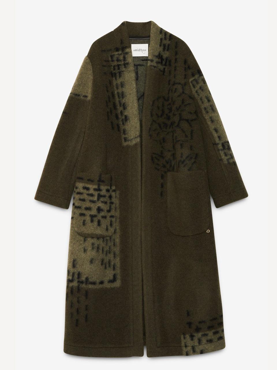 cappotto maglia DJ0073 V ottod'ame 