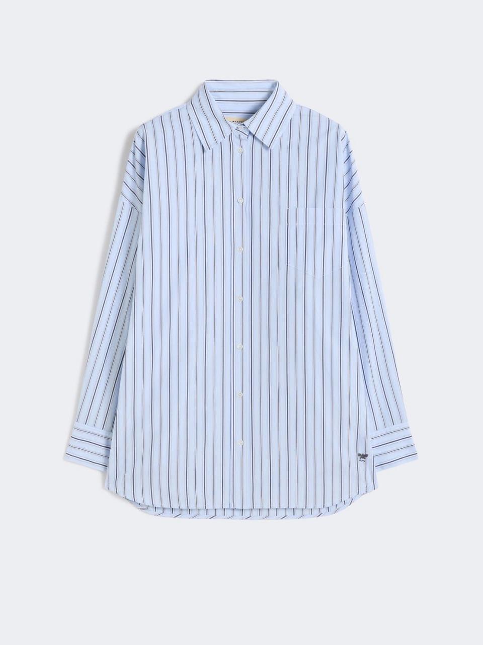 camicia lunga gessata AMOUR GESSATO WEEKEND  by Max Mara 