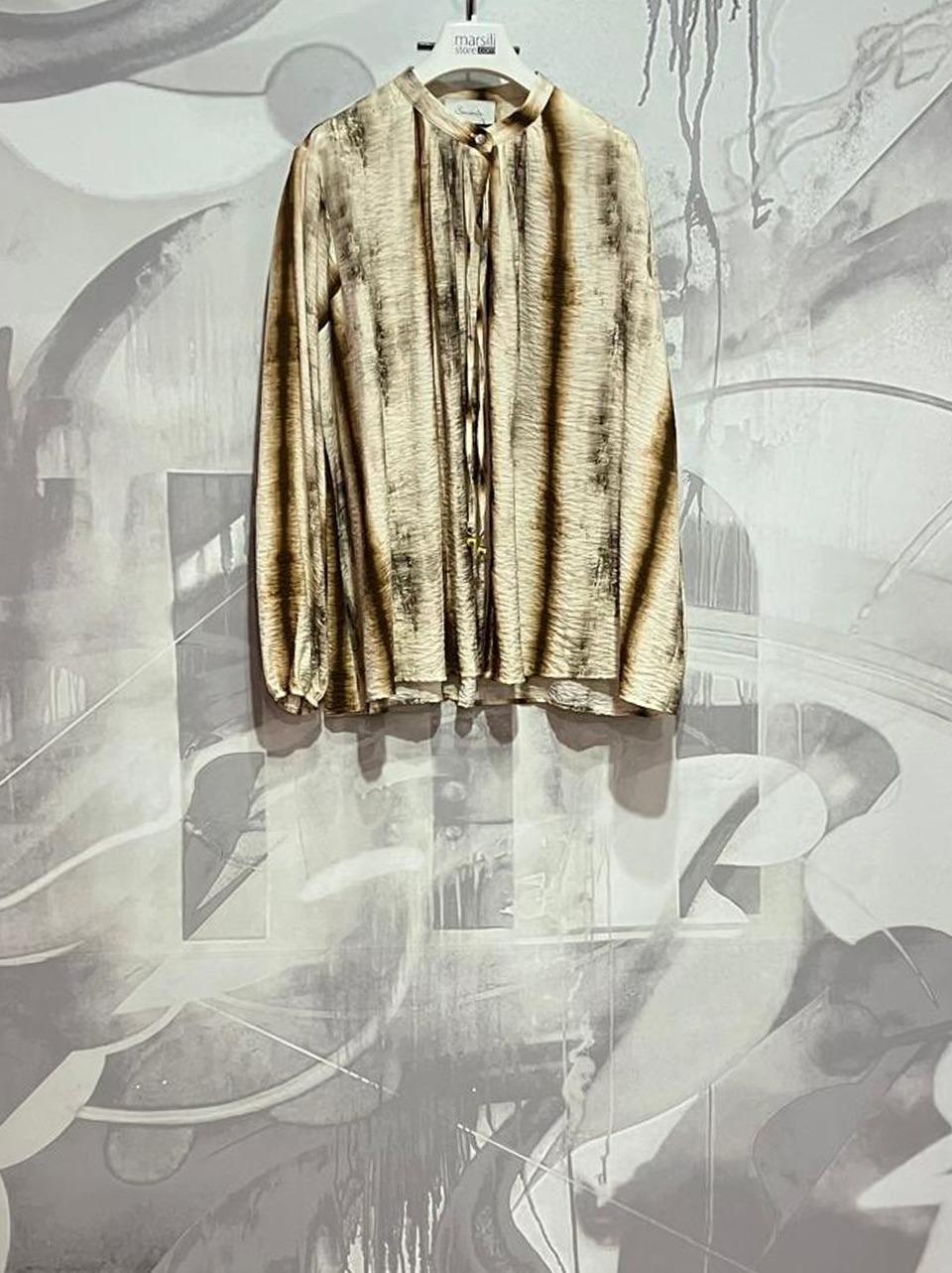 blusa stampa fur F31X1395 MMOR Souvenir 