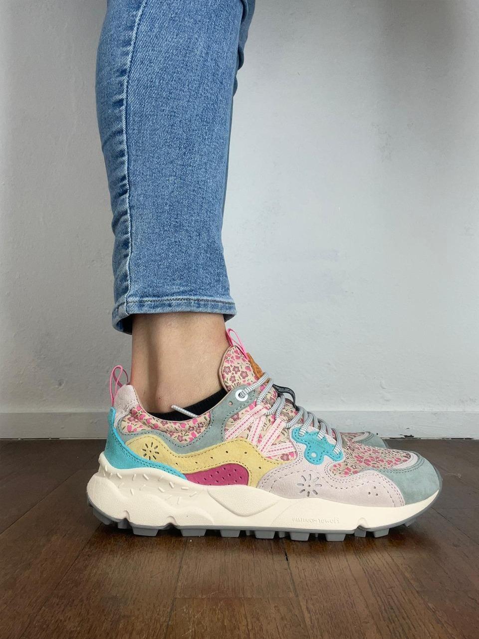 sneakers yamano3 YAMANO32F04 SEIGE PINK FLOWER MOUNTAIN 