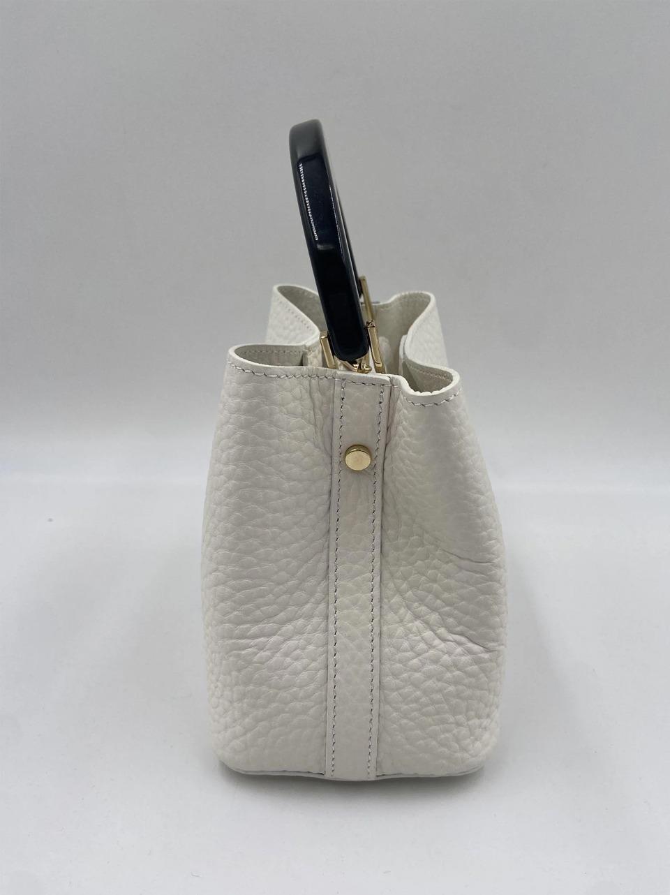 borsa secchiello  ingrid piccola 2040 BIANCO MY-BEST BAGS 