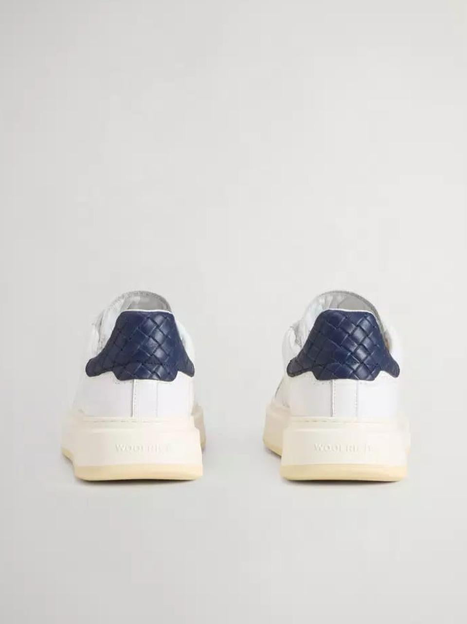 sneakers M261.011.C10.A2 BIANCO BLU WOOLRICH 