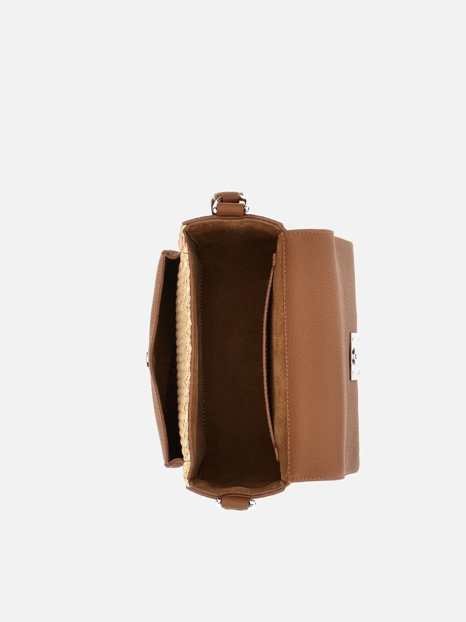 camera bag KBW01XI1100V131J26 CREMA COGNAC HOGAN 