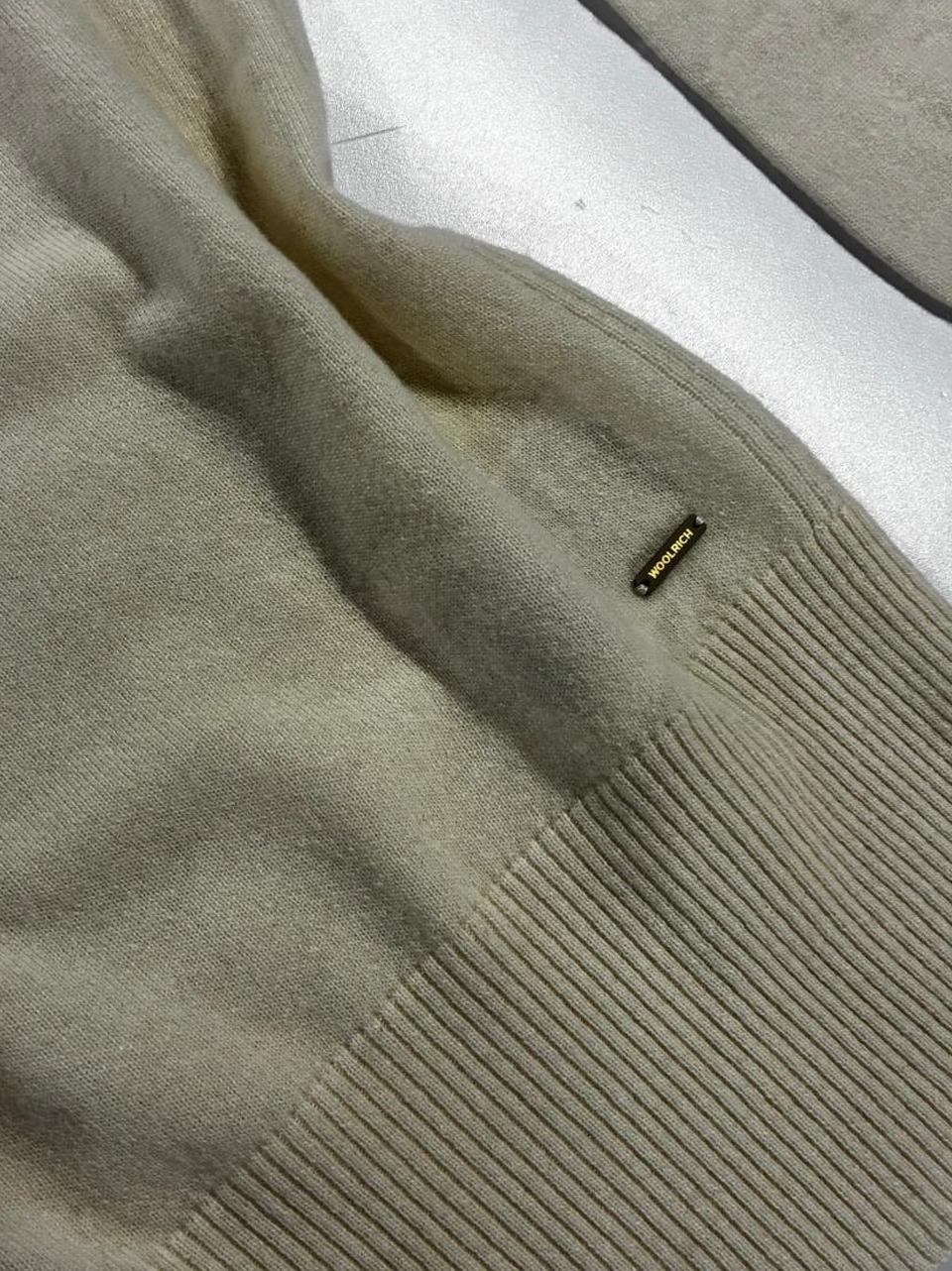 maglia slim CFWW KN2024 FRUF 5067 MILKI WOOLRICH 