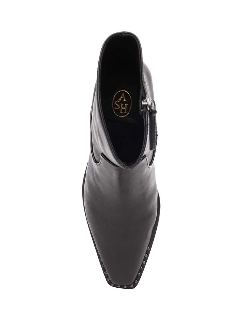 stivaletto tex con borchiette HASLEY COMBOA NERO ASH 