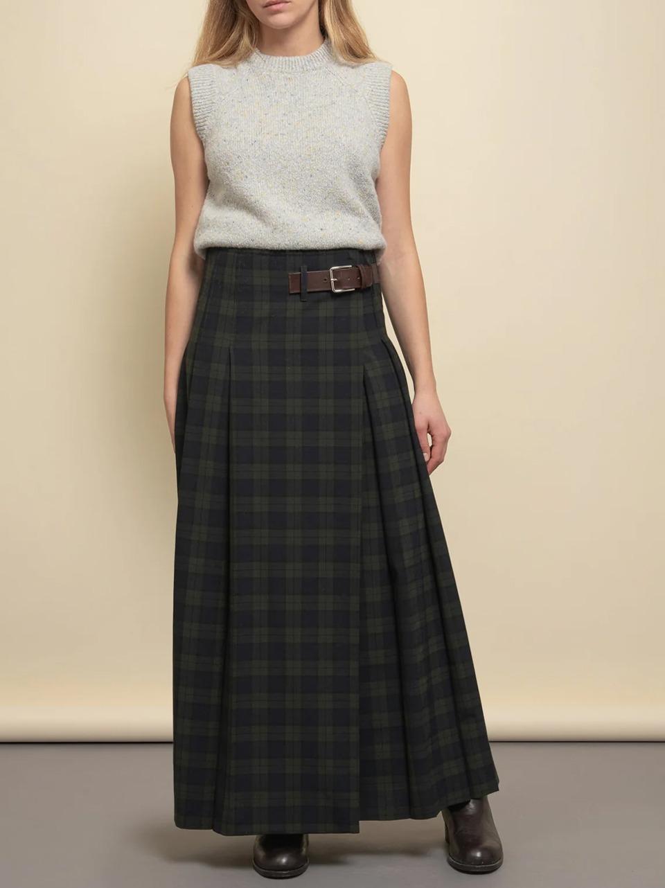 gonna lunga tartan GILLES GR DEPARTMENT FIVE 