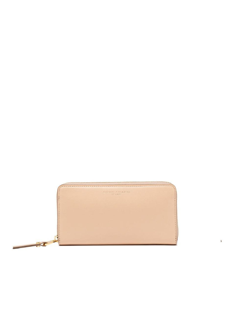 portafogli zip aruud grande PF504C2ALF CREAM GIANNI CHIARINI 