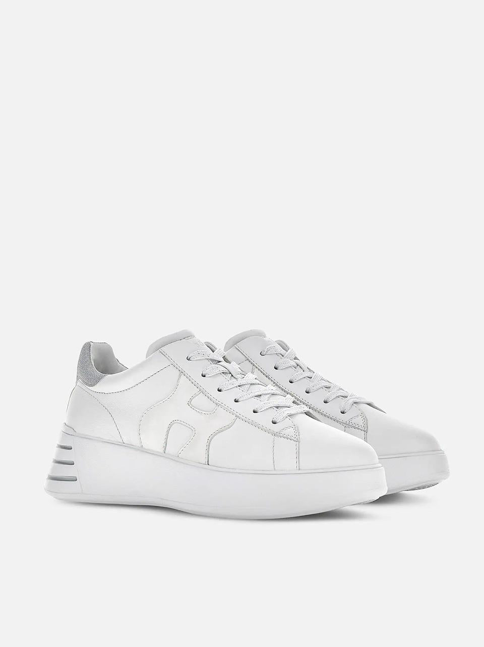 hogan rebel 564 HXW5640DN61QYQ0351 BIANCO\ARGENTO HOGAN 