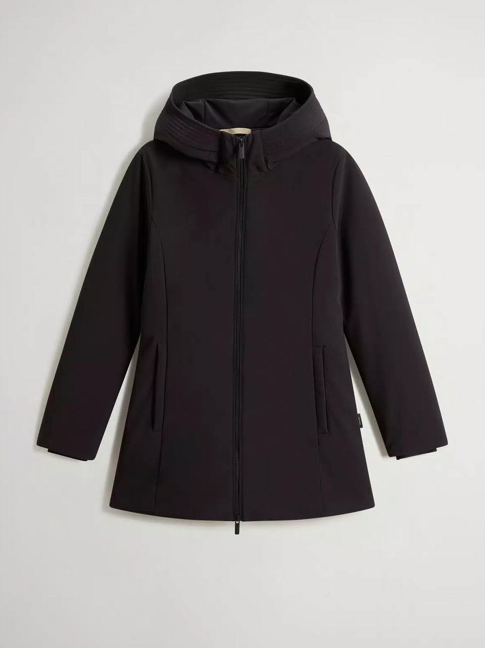 new firth down parka soft shell CFWWOU2045FRUT 3496 BLK WOOLRICH 