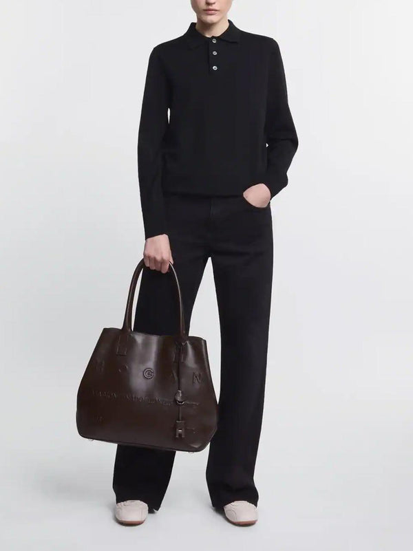 borsa address shopping KBW01TA0300TZPS808 PALISSANDRO HOGAN 
