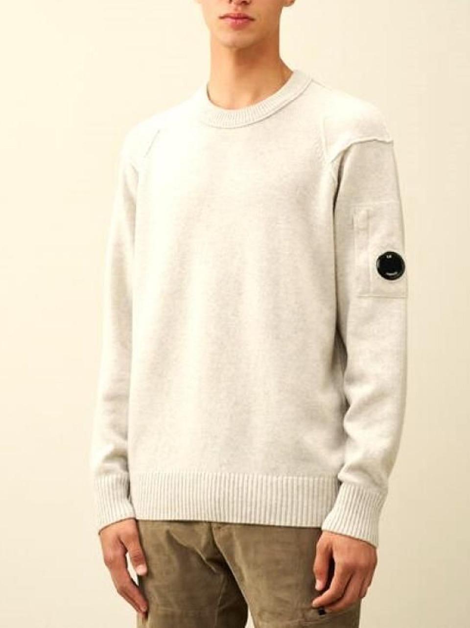 knitweare crew neck 17CMKN047A110149A 103 C.P COMPANY 