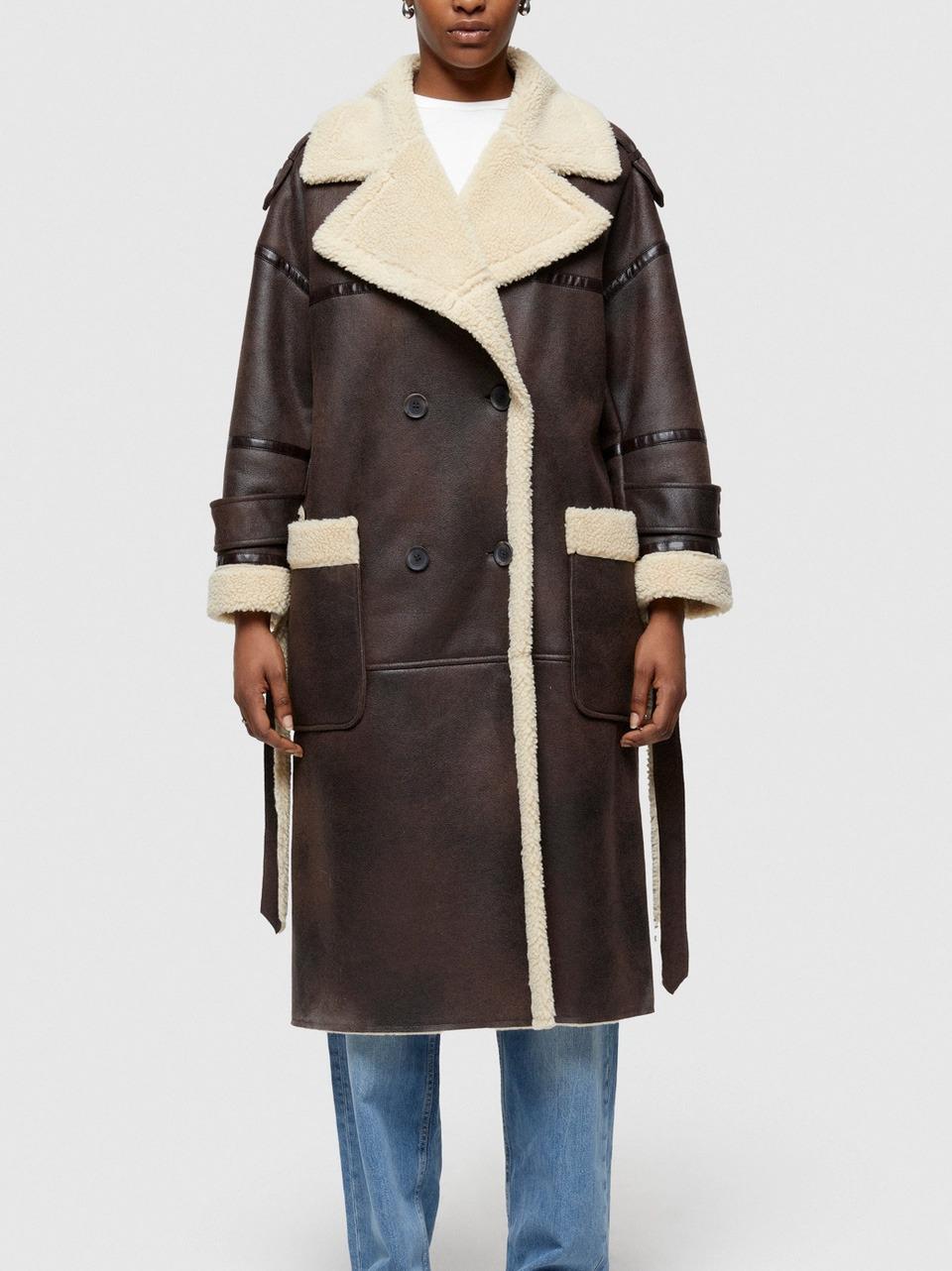 ecoshearling reversibile 9263 6603 oof 