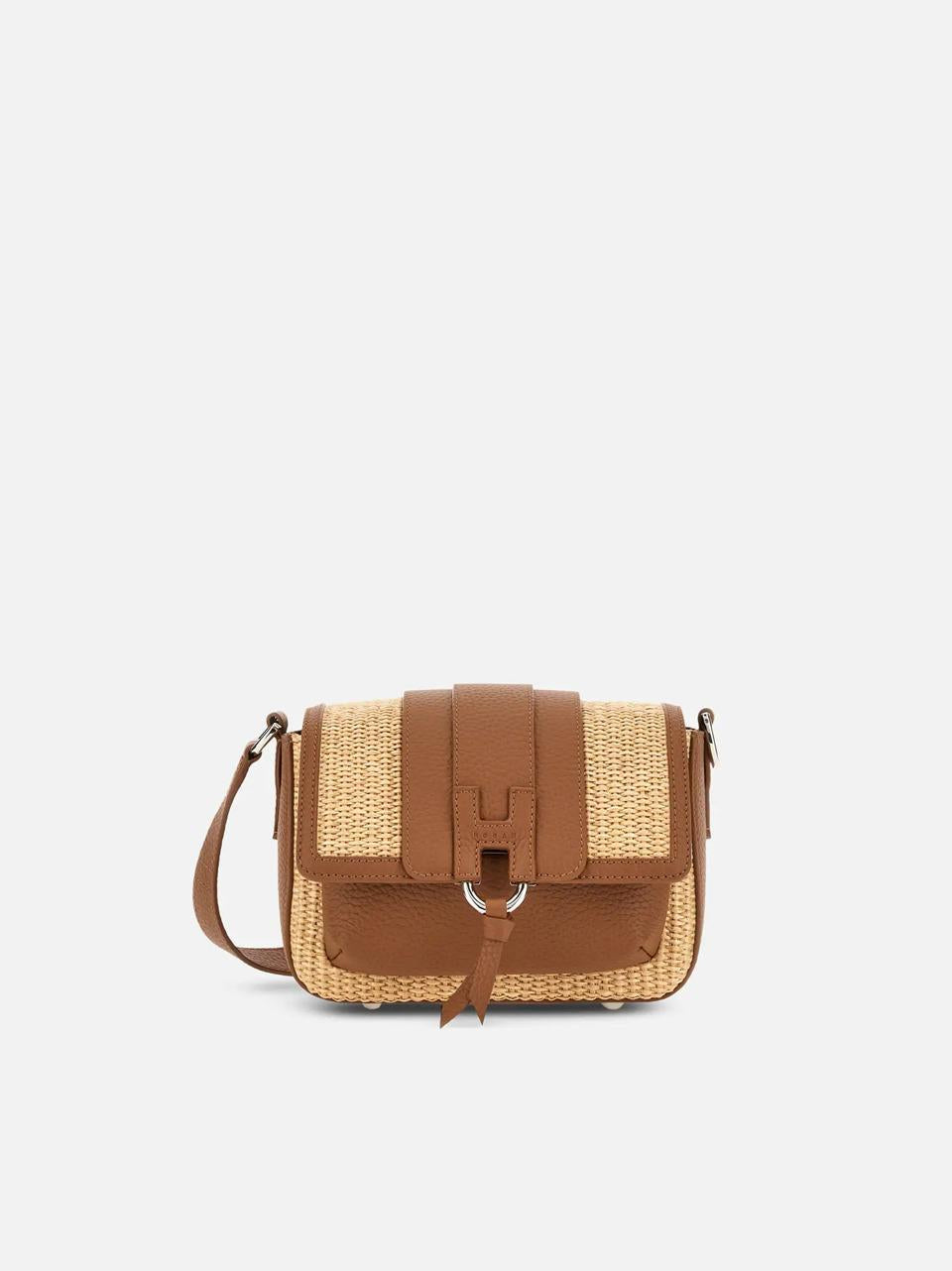 camera bag KBW01XI1100V131J26 CREMA COGNAC HOGAN 
