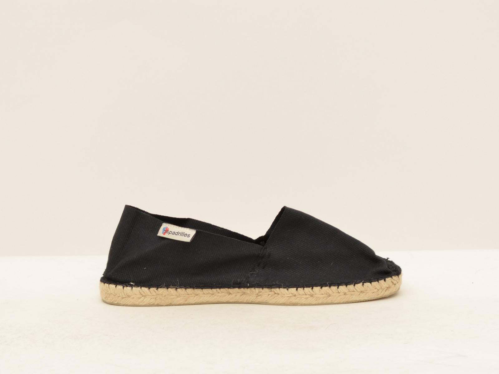  ALPHARGATA LONA NEGRO ESPADRILLAS 