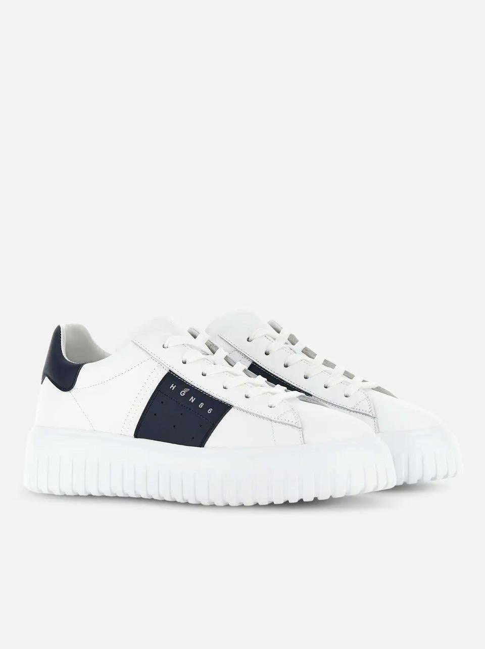 hogan stripes con banda HXM6450FK50Q4411G1 BIANCO\BLU HOGAN 