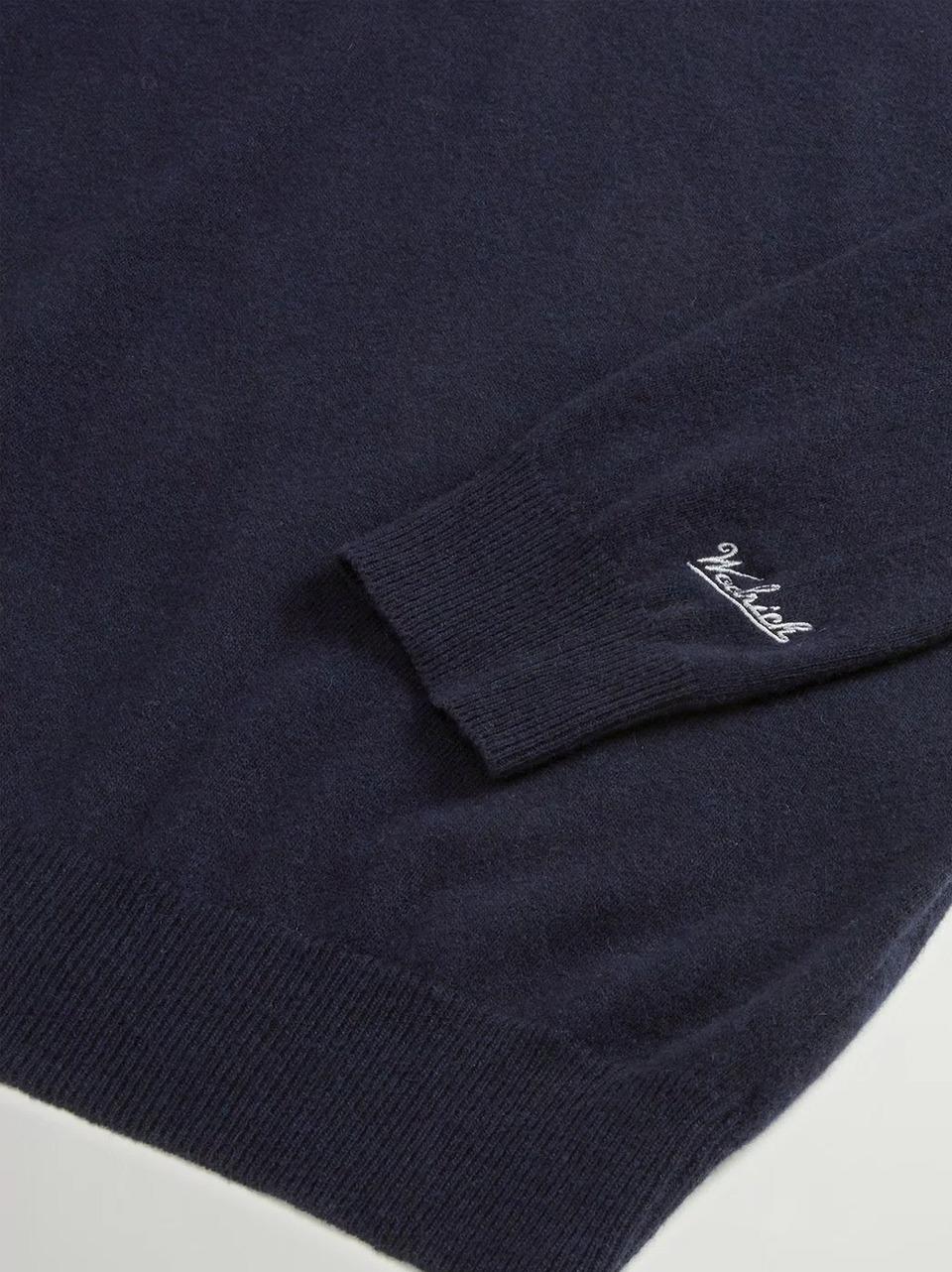 maglia lembswool CFWOKN0278MRUF0469 BL WOOLRICH 