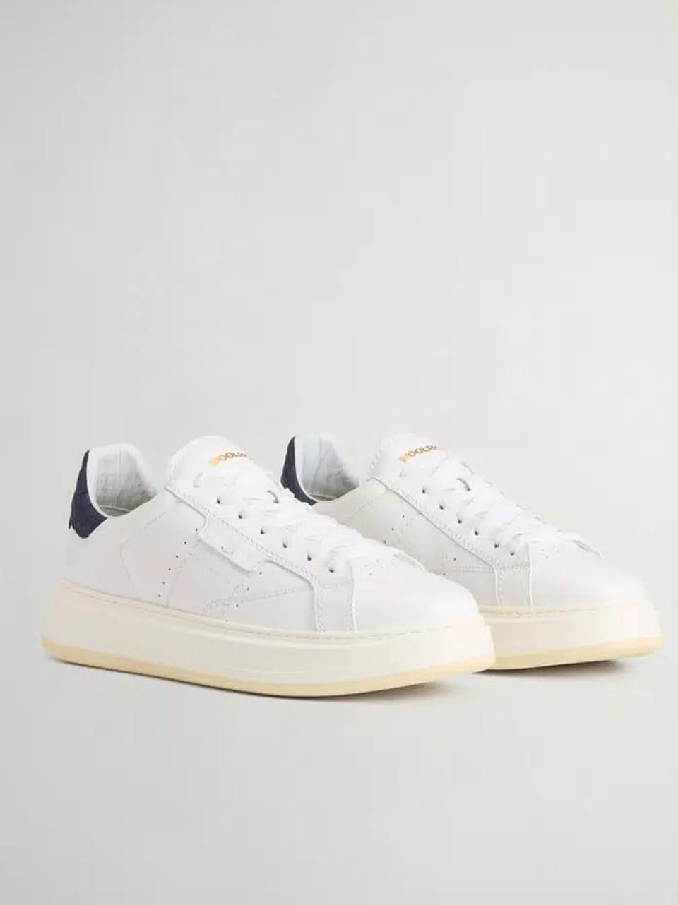 sneakers M261.011.C10.A2 BIANCO BLU WOOLRICH 