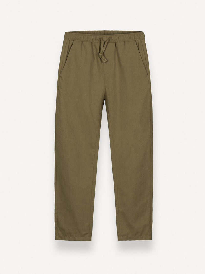 pantalone coulisse lino cotone 0574 M COLMAR 