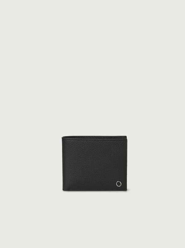 portafogli con portamonete piccolo SU0114 MICRON NERO ORCIANI 