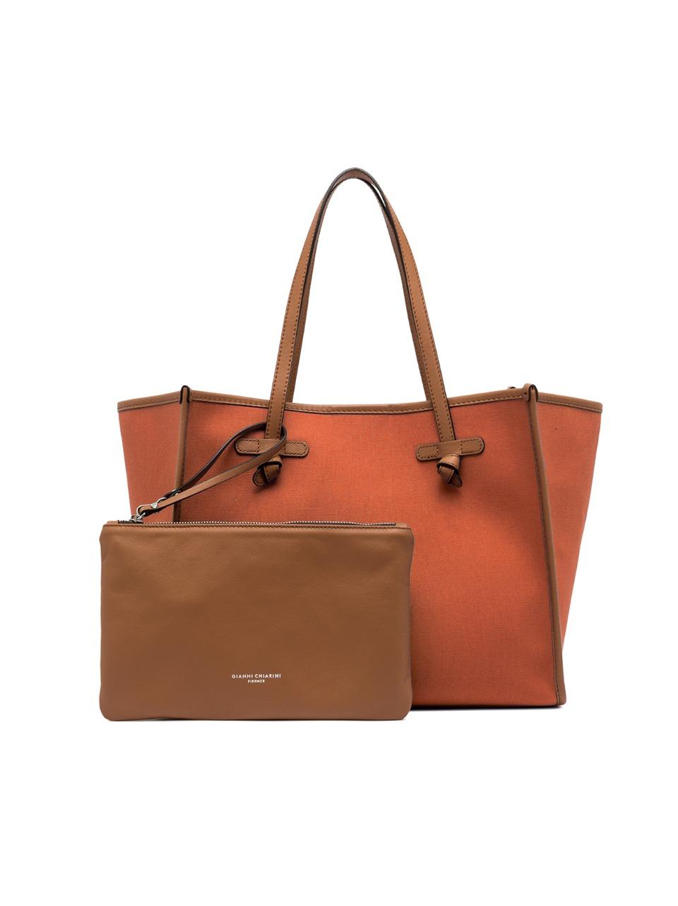 borsa marcella grande canvas BS6850 CORALLO\CORDA MARCELLA CLUB by gianni chiarini 
