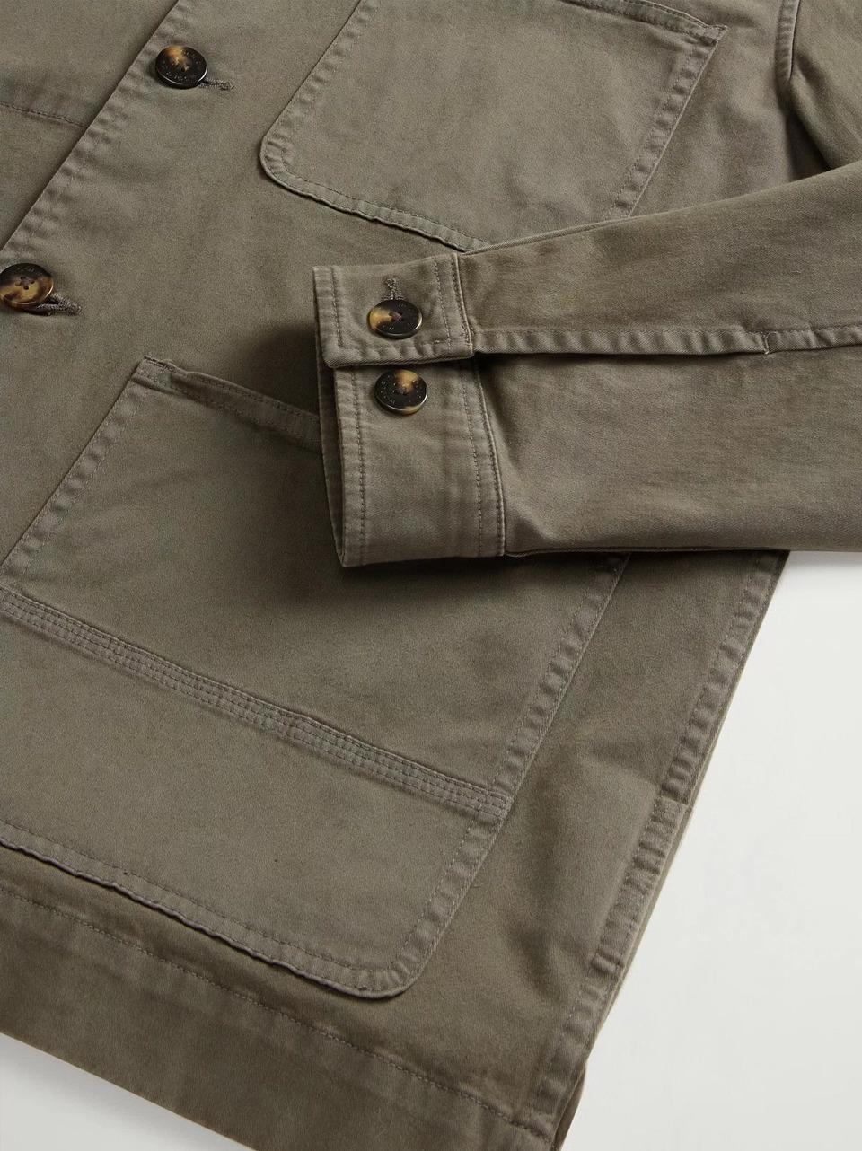 blazer cotone lavato OS2042UT5262 6667 WOOLRICH 
