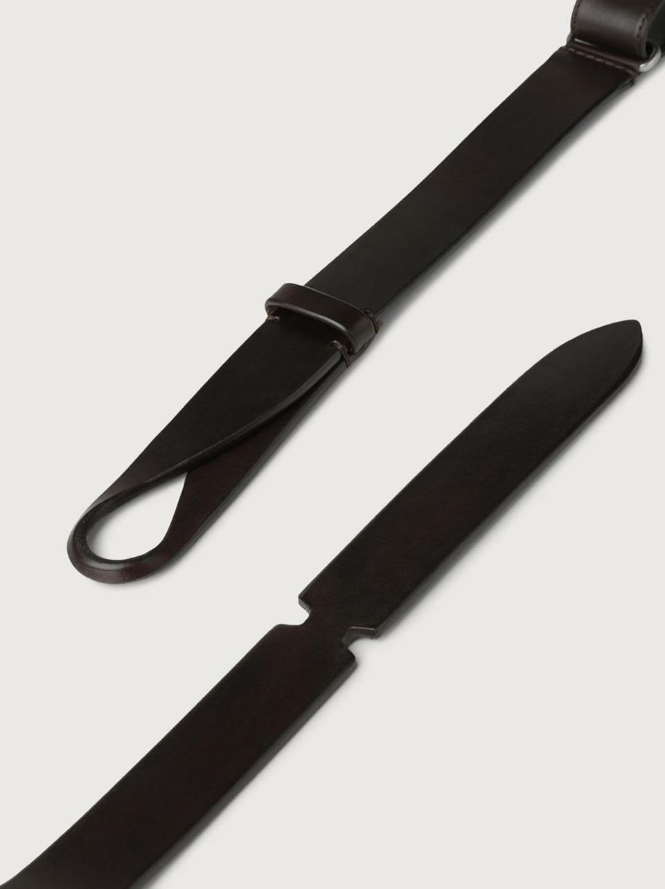 cintura nobuckle pelle NB0004 BULTMO ORCIANI 