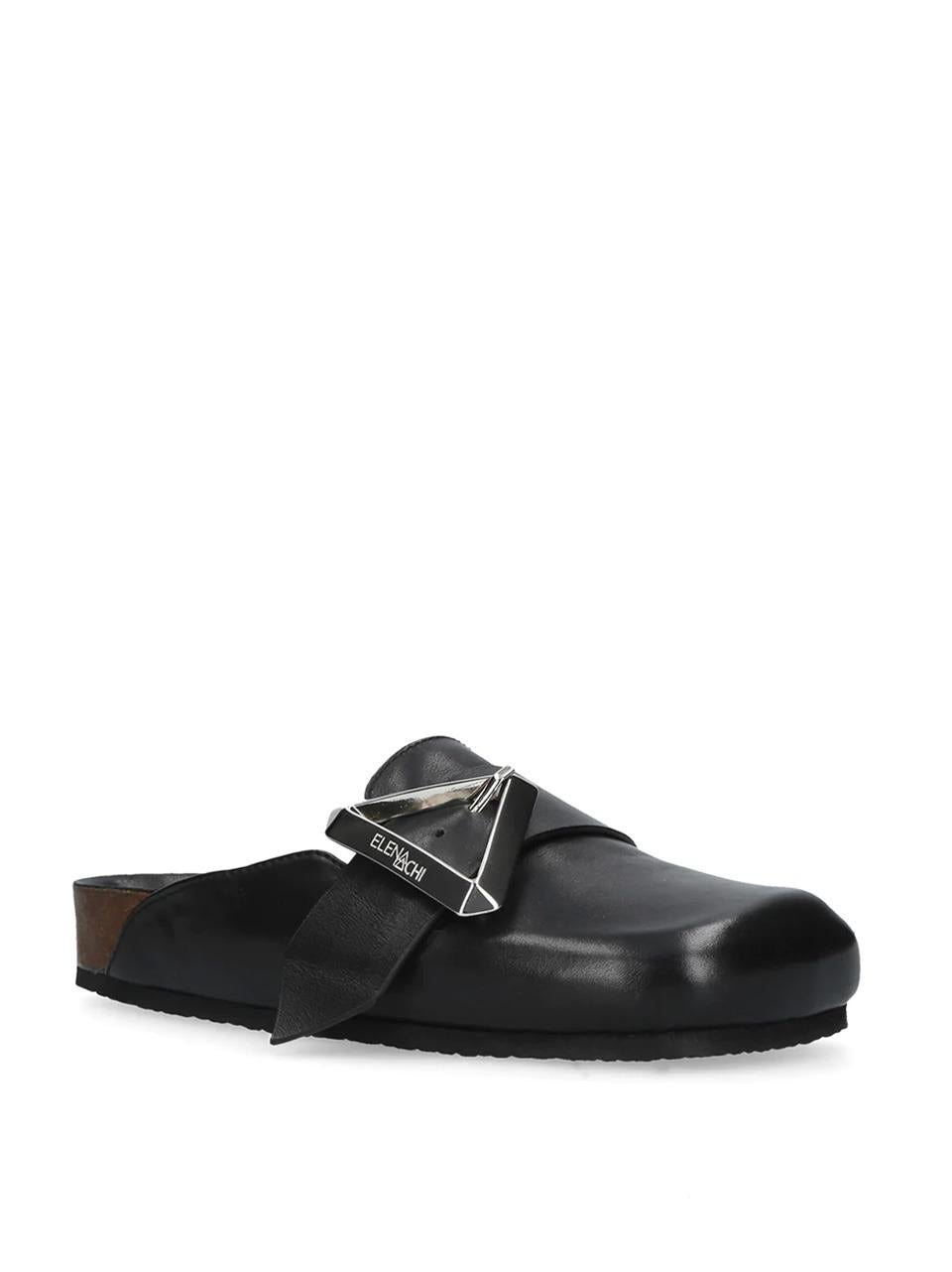 sabot con accessorio T92 NERO ELENA IACHI 