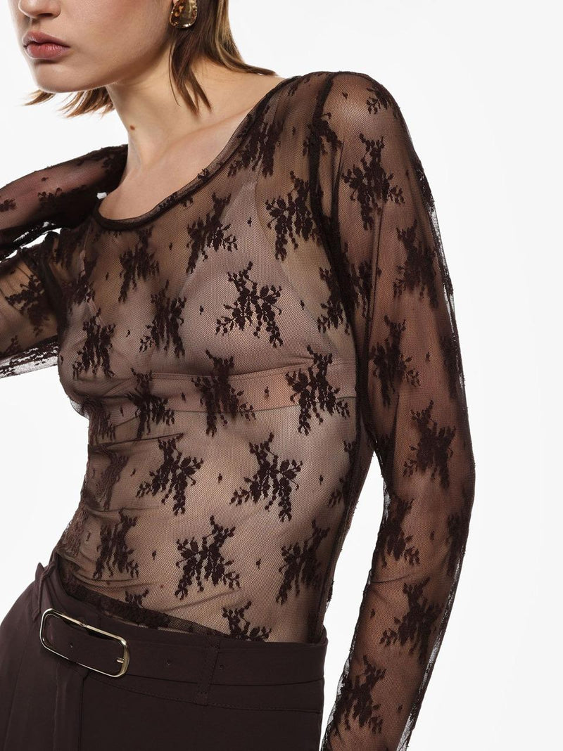t shirt pizzo TW91KMX C SELECTED 