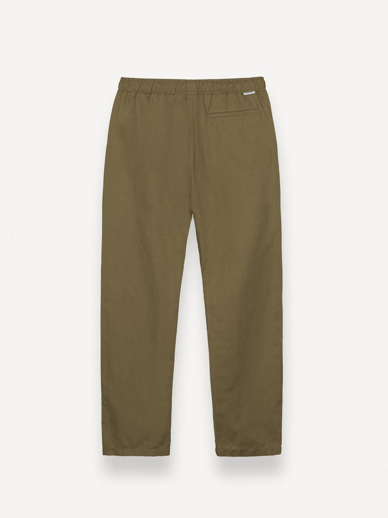 pantalone coulisse lino cotone 0574 M COLMAR 