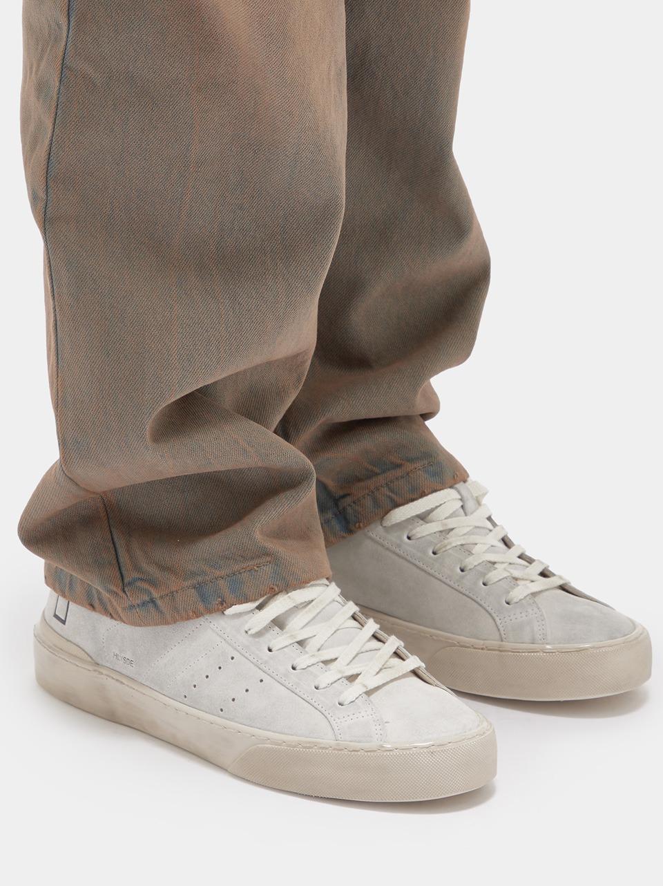 sneakers hill used M411-HL-SDWH BEIGE D.A.T.E 