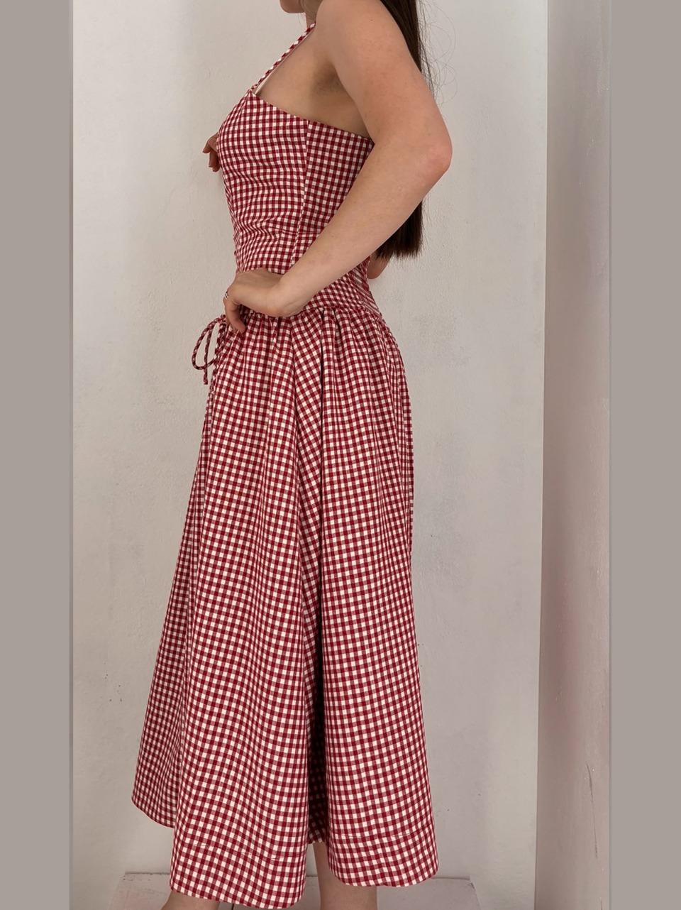 lady dress GC1275 RED GLAMOROUS 