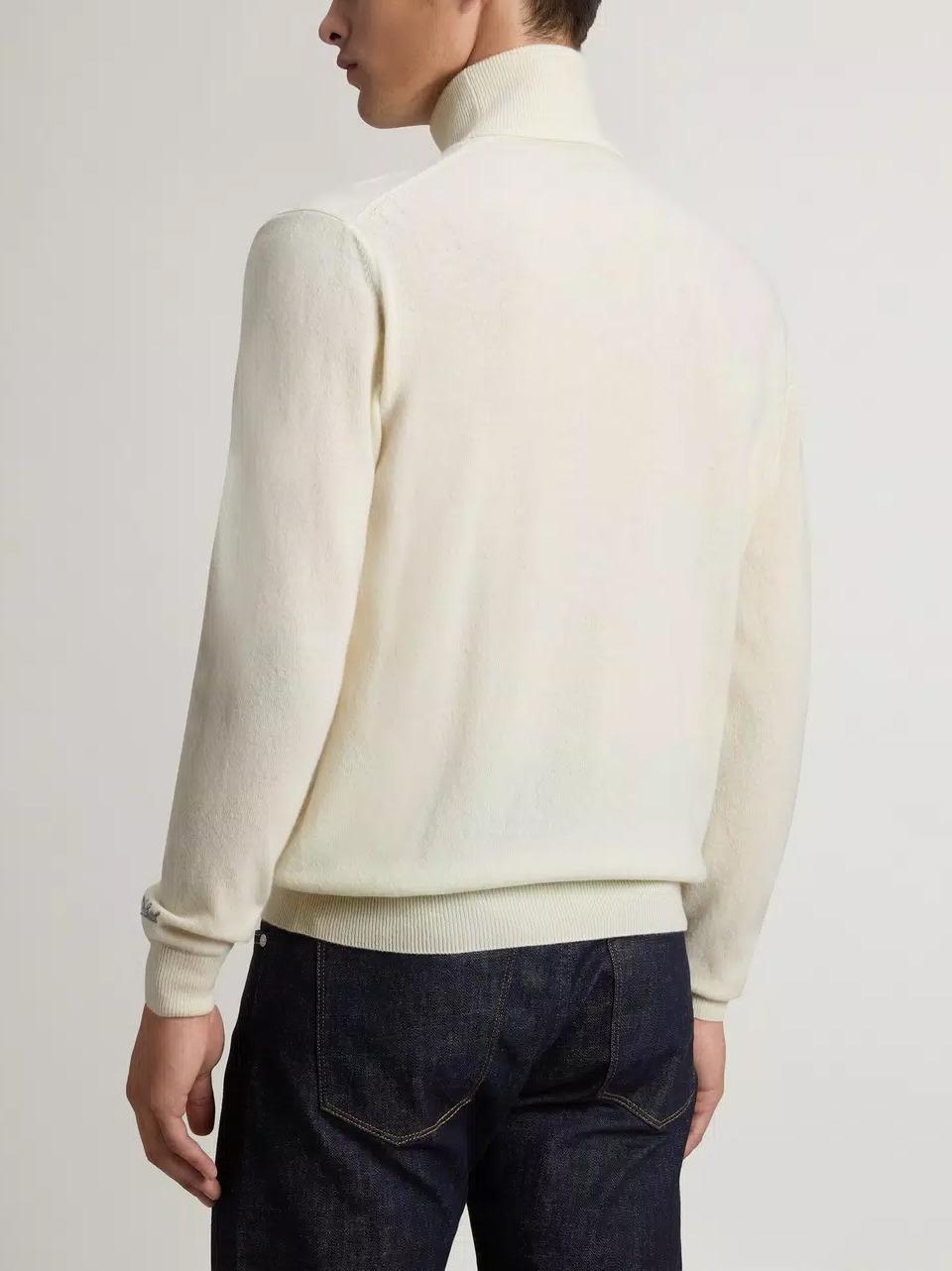 maglia lembswool collo alto CFWOKN2001MRUF0469 LA WOOLRICH 