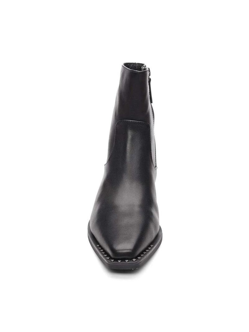 stivaletto tex con borchiette HASLEY COMBOA NERO ASH 