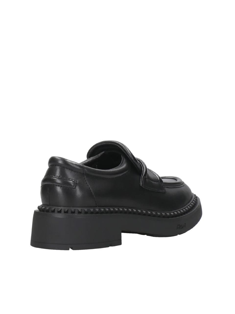 mocassino con passante MIRACLE04 NERO ASH 