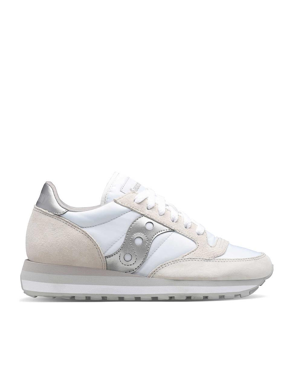 sneakers jazz triple S60530-16 WHITE SILVER SAUCONY 