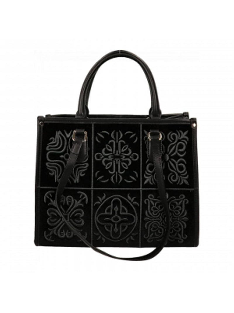 borsa lisbona velvet grande 1001 NERO MY-BEST BAGS 