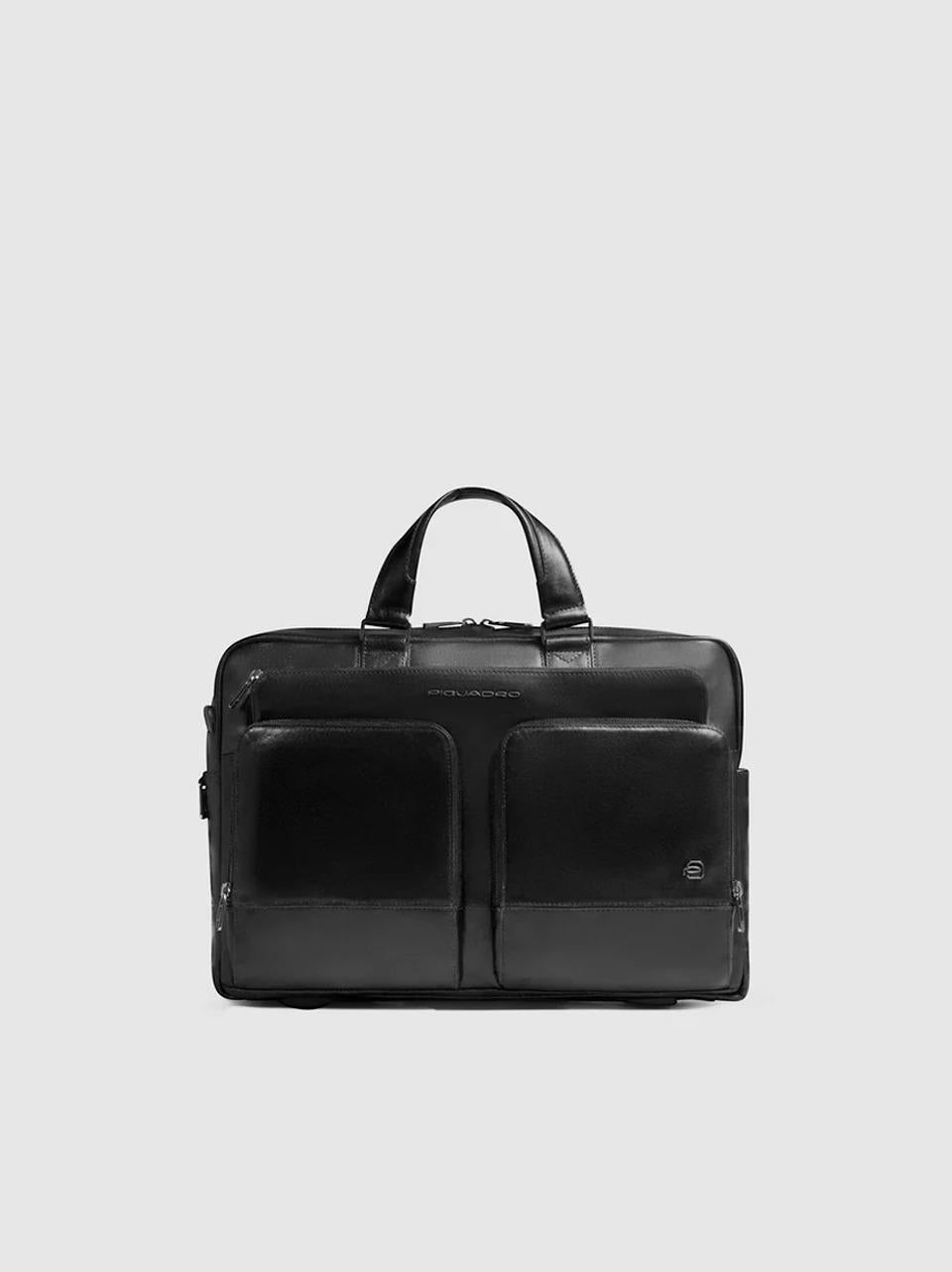 cartella con 2 tasche CA6793W136 NERO PIQUADRO 