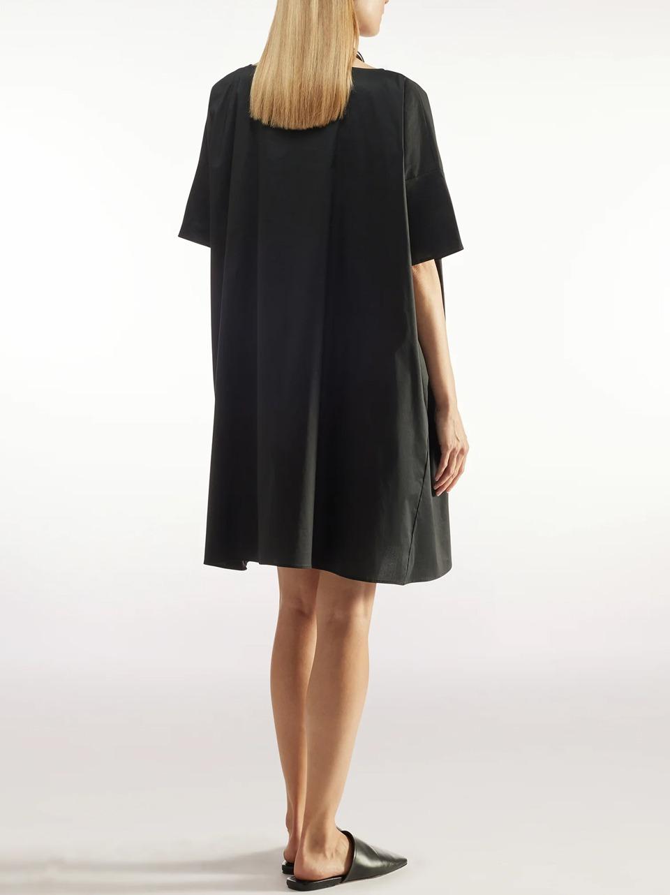 abito over polsini S5L5SK75 NERO LIviana conti 