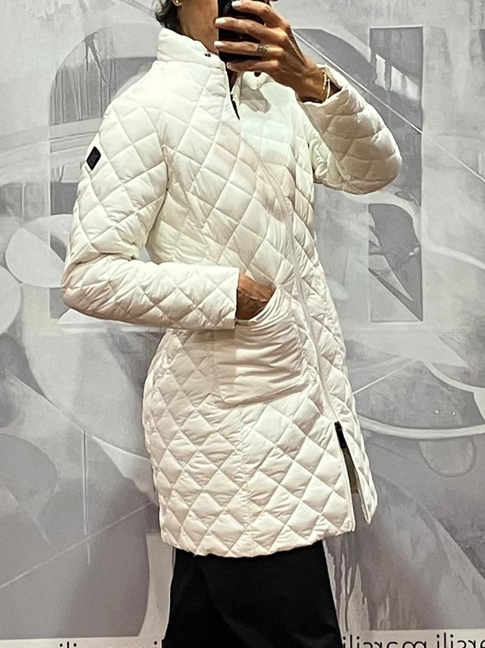 cappottino trapuntato stretch W0025 H006U MILK  