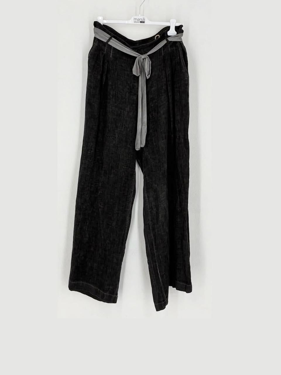 pantalone S268 GREY SANCTA MUERTE 