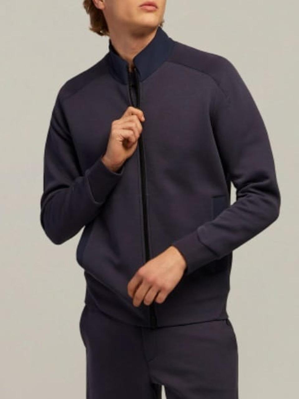 zip felpa TOMMY BL MACRON 