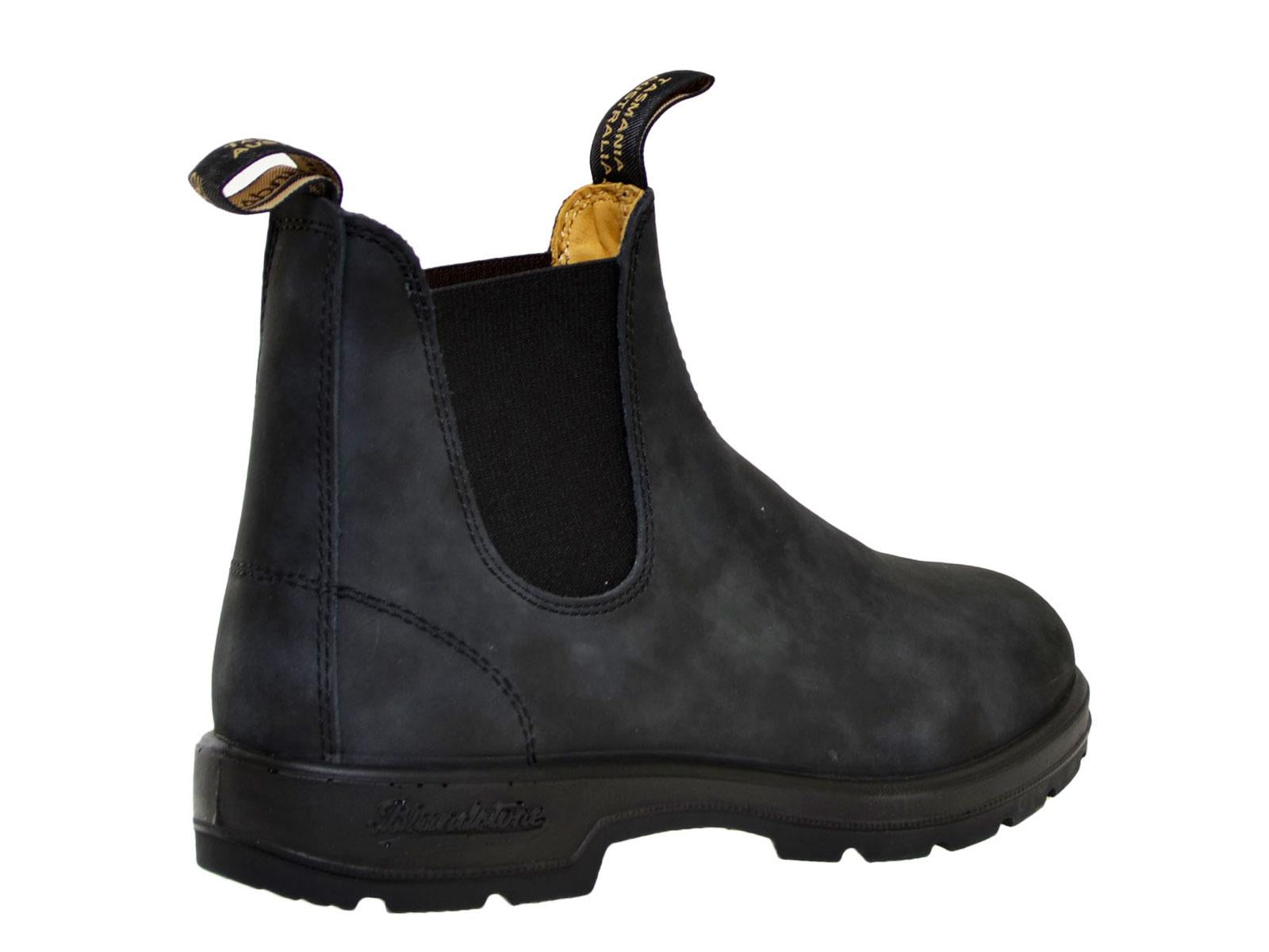 beatles elastico nero 587 BC RUSTIC BLACK Blundstone 