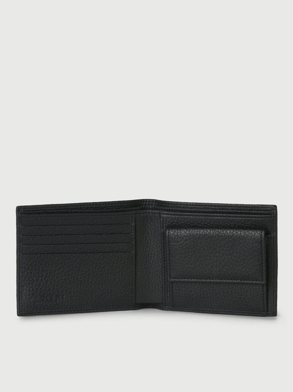 portafogli con portamonete SU0114MICRON NERO ORCIANI 