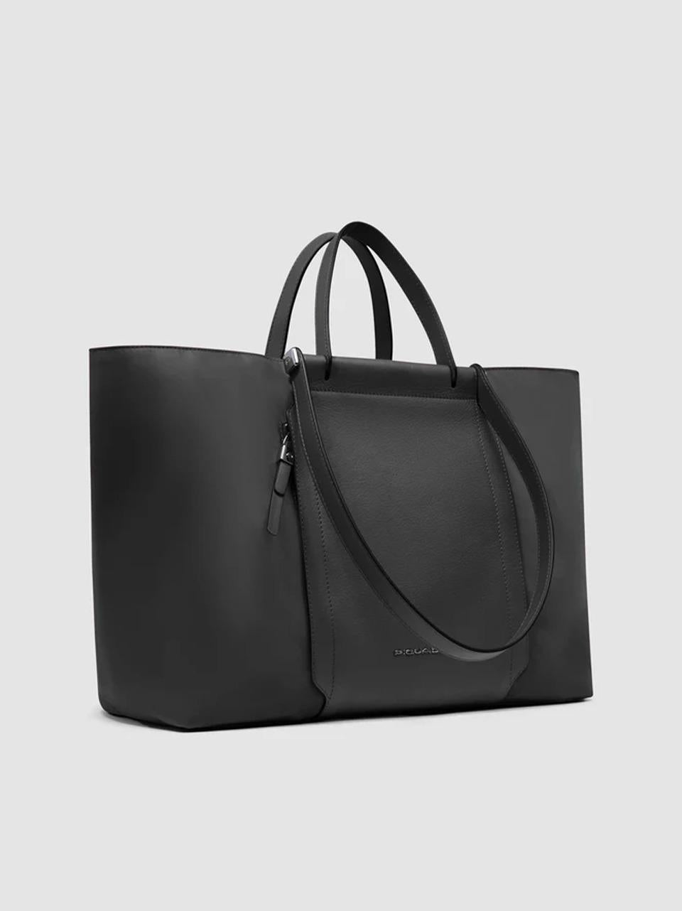 shopping tessuto e pelle CA6336W92 NERO PIQUADRO 